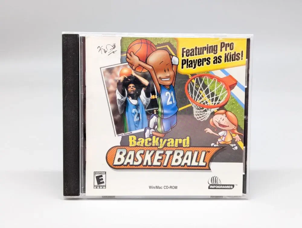 Infogames Backyard Basketball 2001 PC CD ROM Video Game Windows Mac Tested